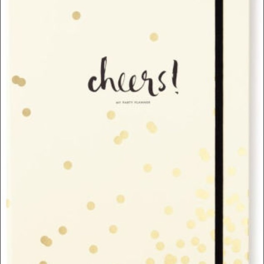 New! Kate Spade Confetti Party Planning Book - Picture 1 of 7